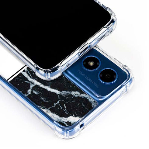 NBA Memphis Grizzlies Marble Moto G 5G (2024) Clear Case